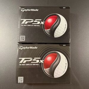 TaylorMade TP5x Golf Balls - 2 Boxes (24 Balls) - $54.99 Retail / per Box